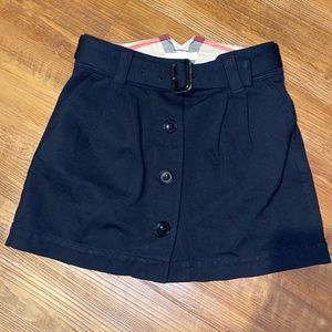 Burberry black skirt